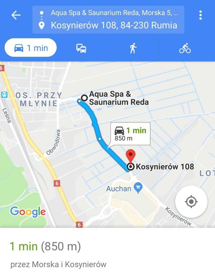 Apartament Przy Aquaparku W Redzie Rumia Luaran gambar