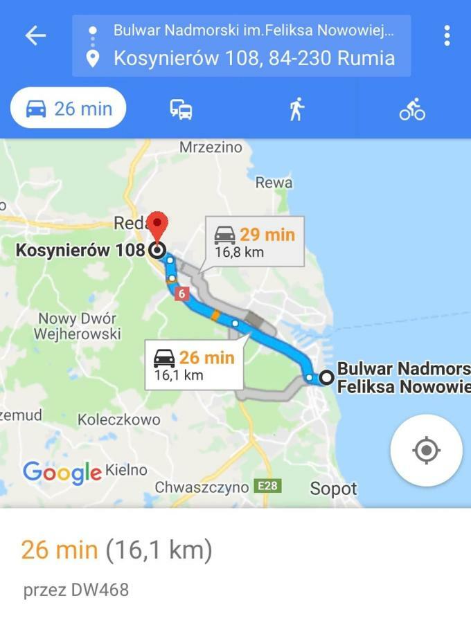 Apartament Przy Aquaparku W Redzie Rumia Luaran gambar